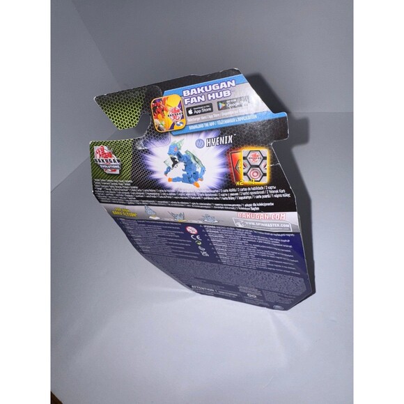 Bakugan Evolutions Geogan Hyenix Collectible Action Figure with Trading Cards - Picture 6 of 8